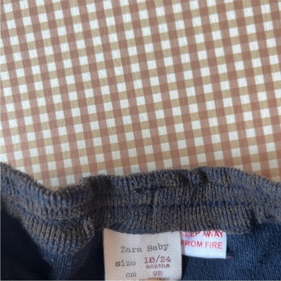 Zara baby girl autumn tones leggings and long sleeve top Set. Size 18-24 months - Picture 11 of 15